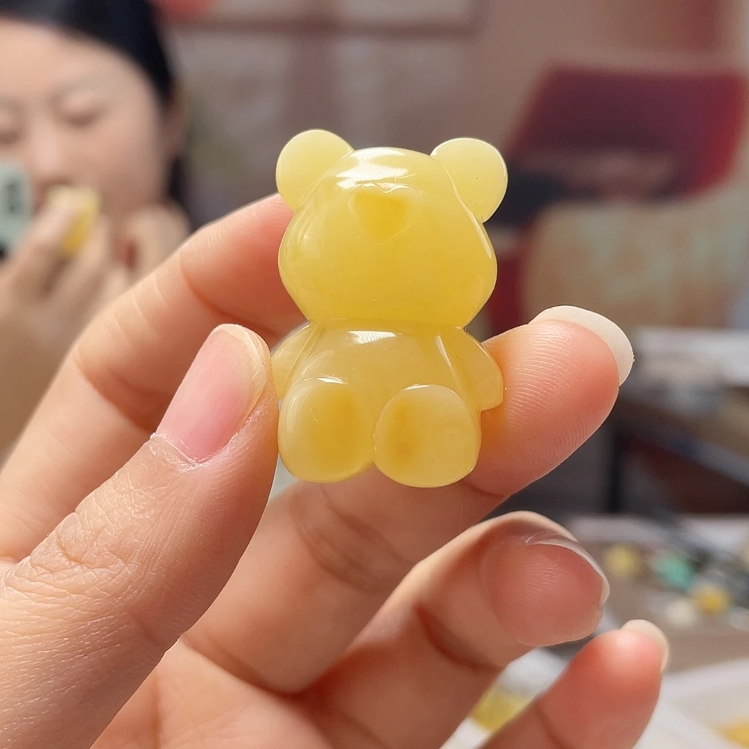 琥珀未镶嵌裸石吊坠