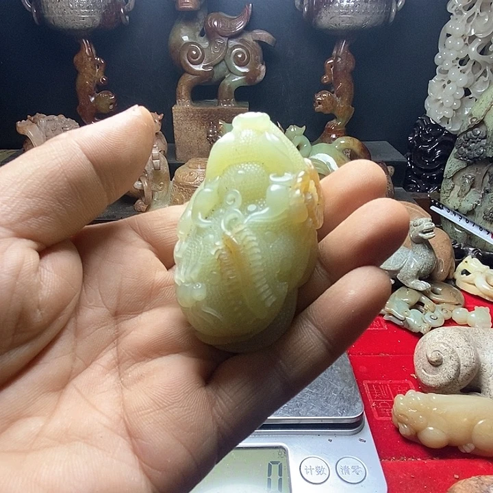 和田玉挂件未镶嵌