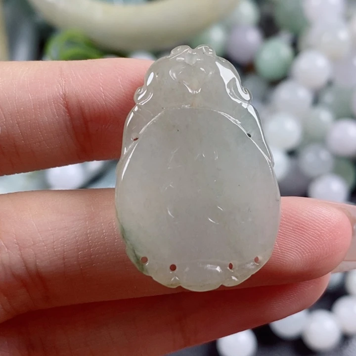 翡翠未镶嵌颈饰天然翡翠6