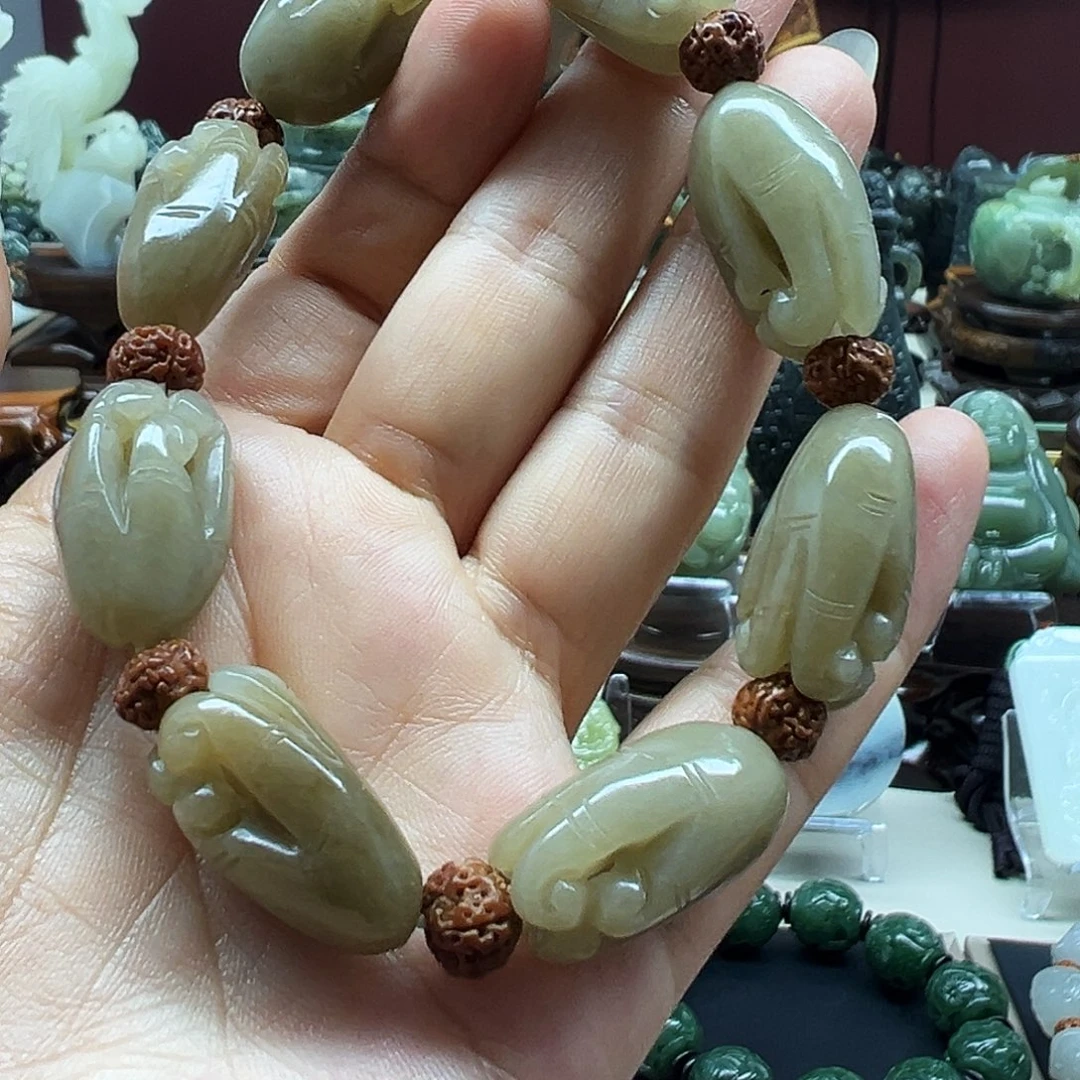 未镶嵌手串和田玉