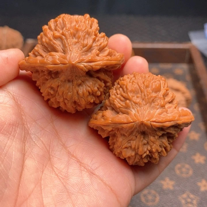 文玩核桃把件百花山43尺