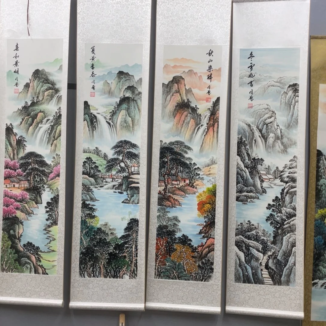 国画每****签w老师手笔手绘作品