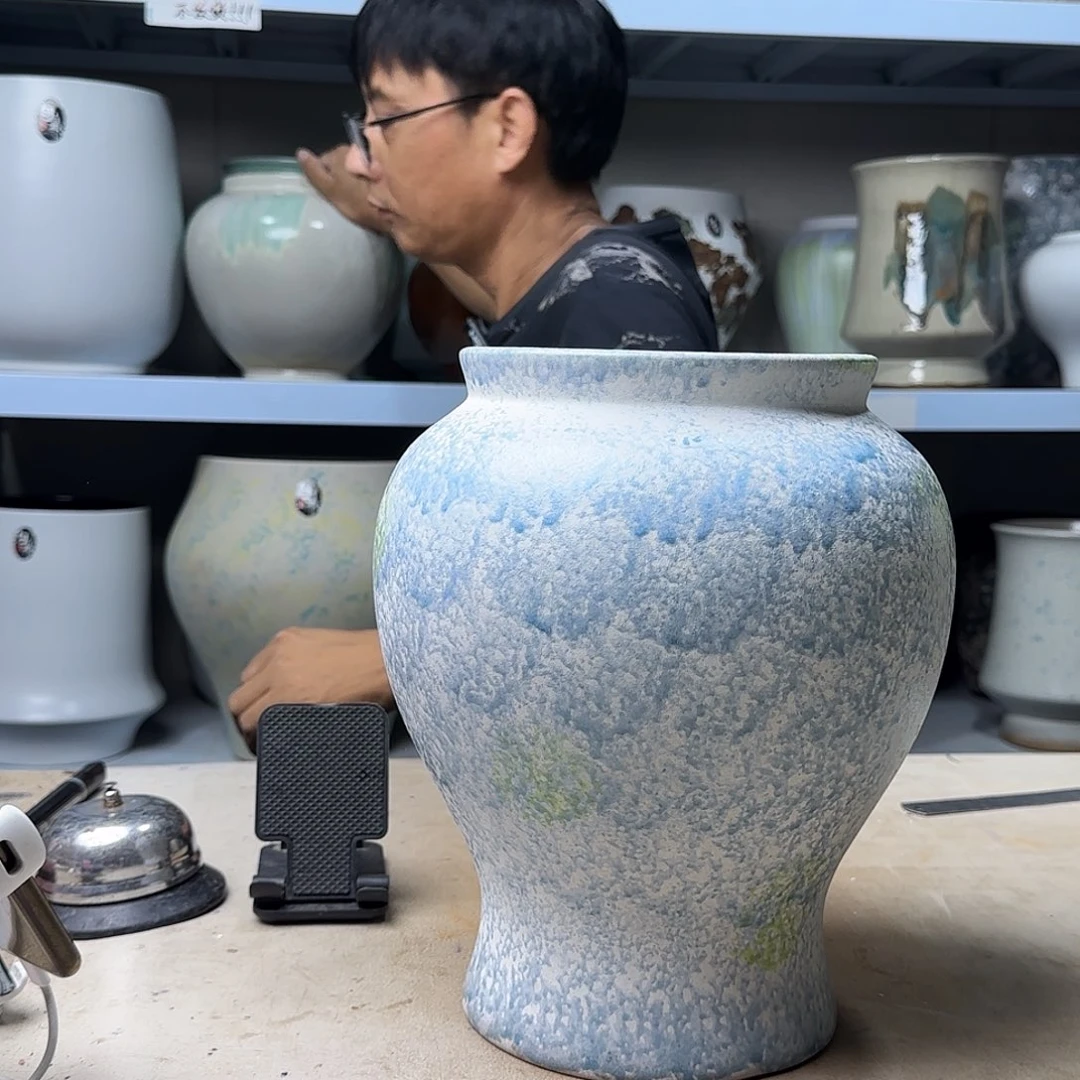紫砂花盆尺寸17@28