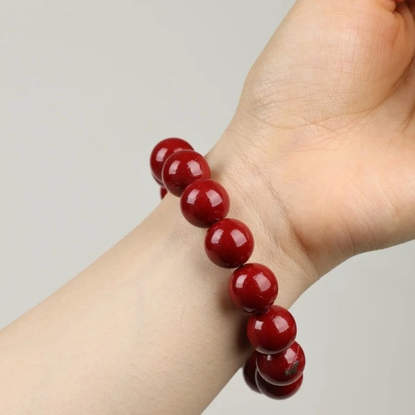 XD413红珠ZS高定单圈精美手串 无礼盒