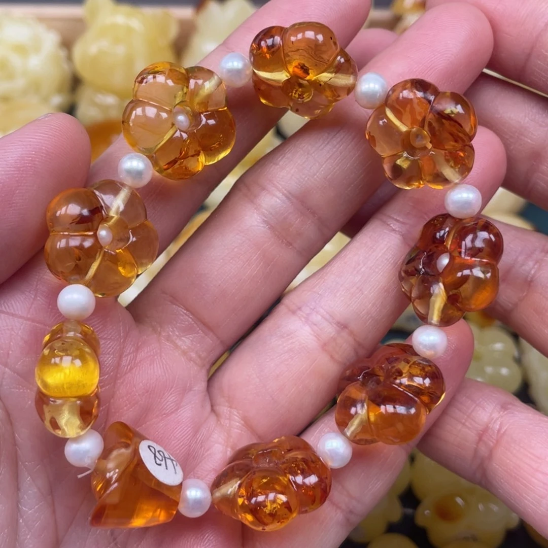 未镶嵌琥珀裸石蜜蜡