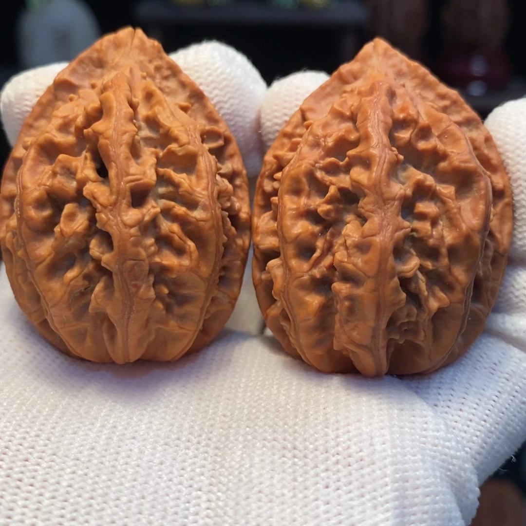 吊坠文玩核桃火焰纹