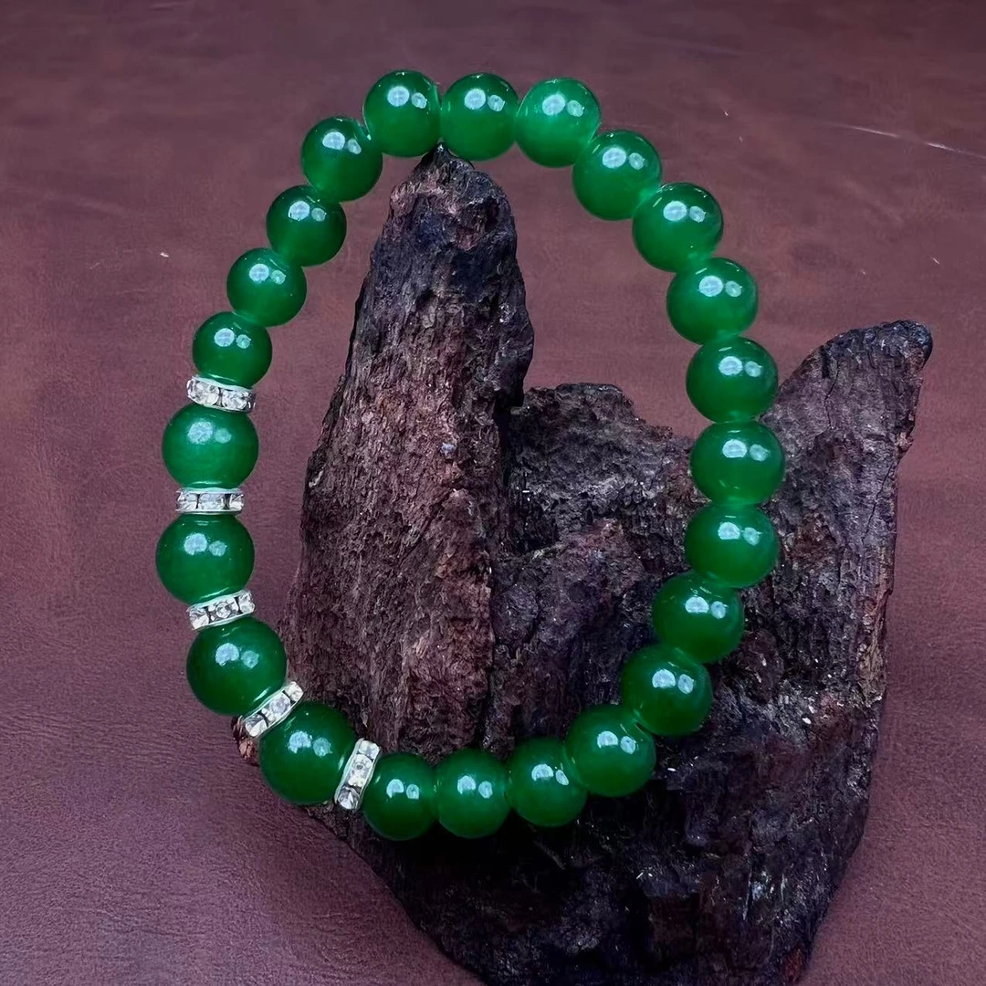 绿色单圈手串LQ818