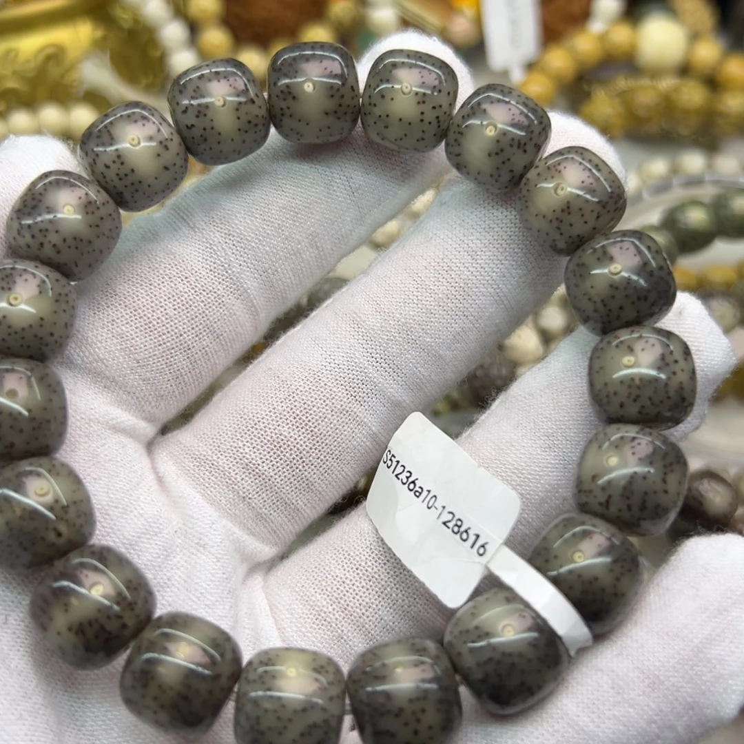 星月菩提手串朔****室星月奶奶灰糯冰12➕