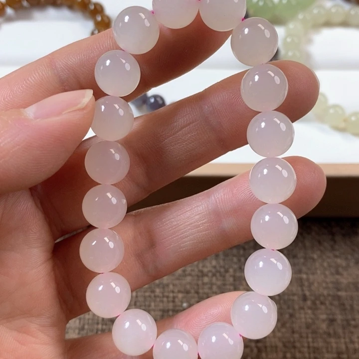 和田玉手串未镶嵌春*君