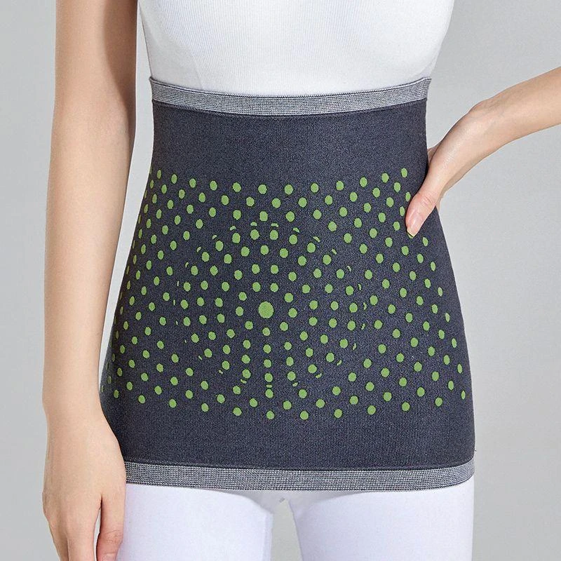 新疆西藏包邮艾草发热羊绒护腰带成人男女士运动腰部保暖睡觉暖胃