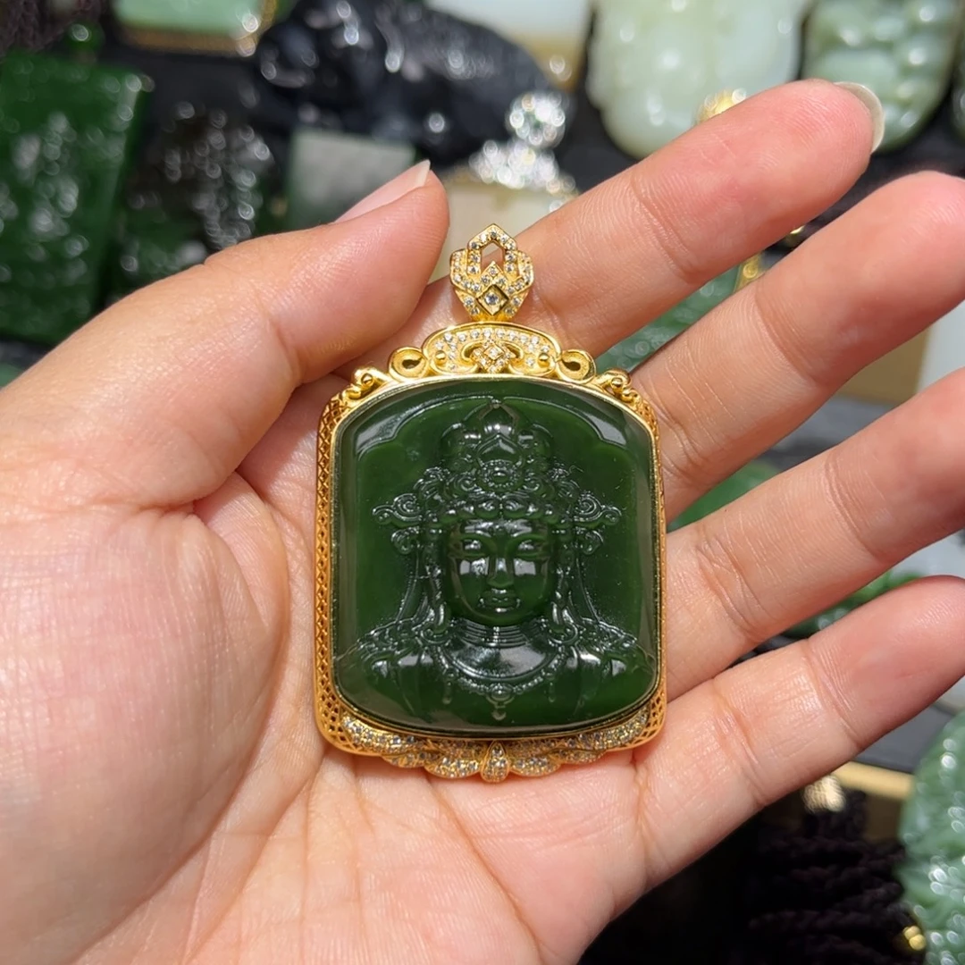 颈饰未镶嵌和田玉