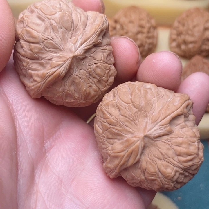 把件文玩核桃边42肚44全品南瓜