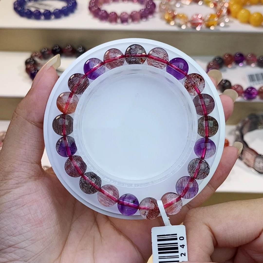 手链未镶嵌水晶黑加仑9