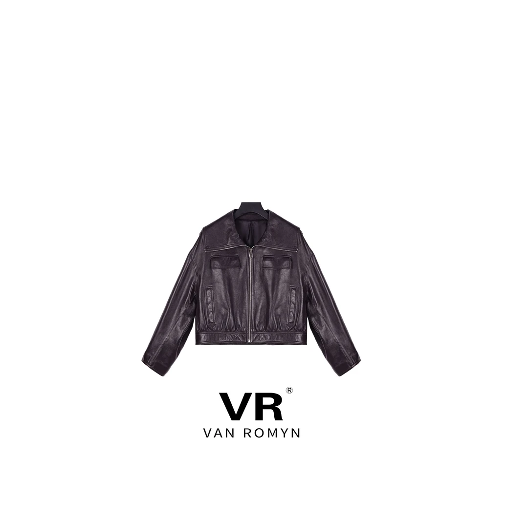 【VR莉娜】508085纯绵羊皮 皮衣