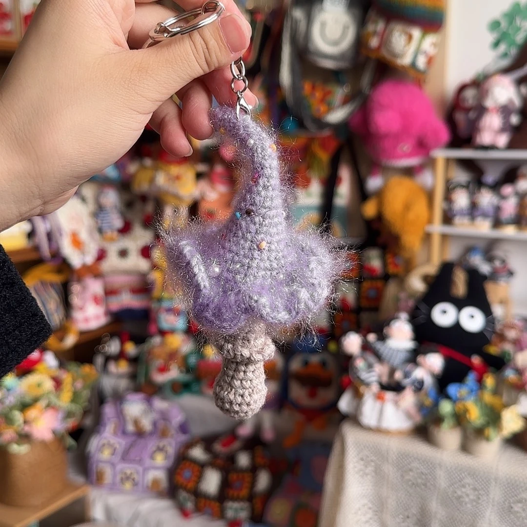 织物紫色蘑菇精灵换购