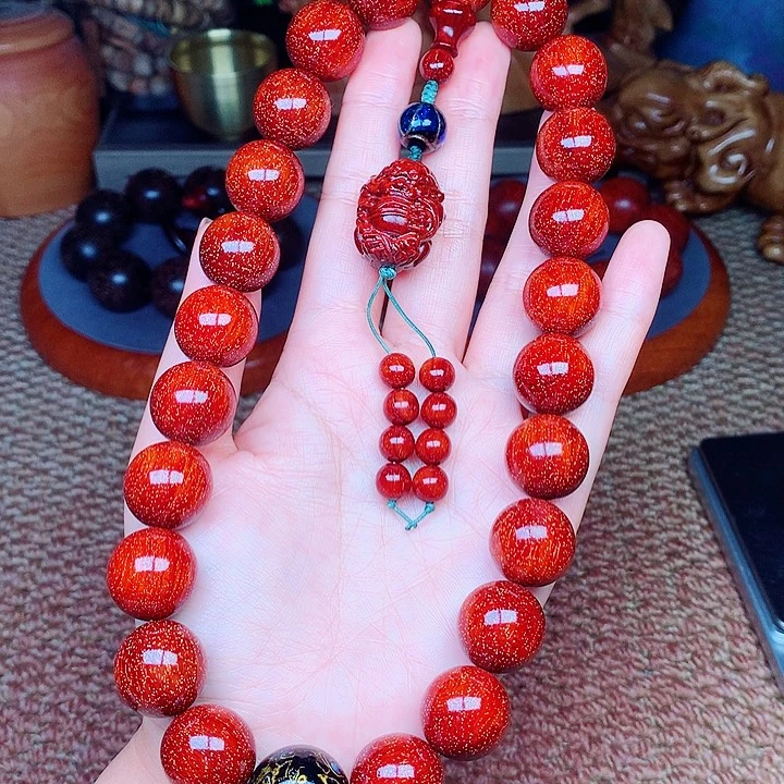 檀香紫檀（小叶紫檀）1.8红手持