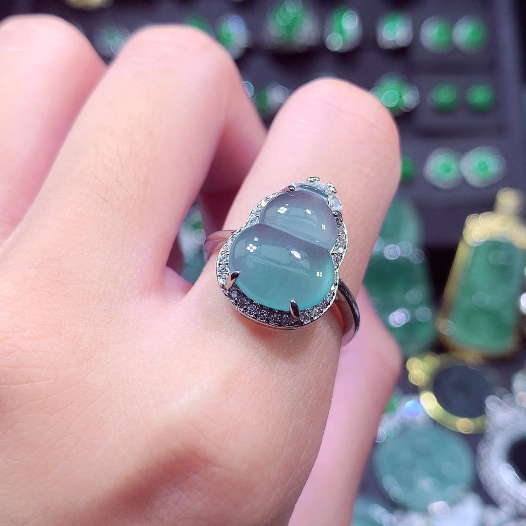 翡翠未镶嵌颈饰天然