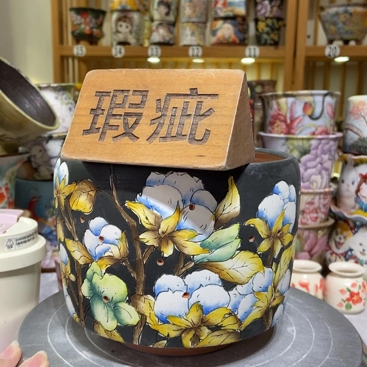 景德镇艺术手绘作品