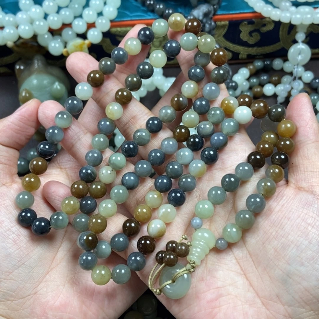 阿***军和田玉未镶嵌把件