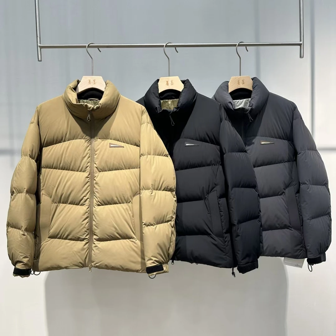 8807男士简约冬季三角标潮流外套