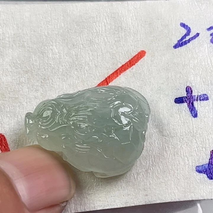 定制翡翠未镶嵌天然缅甸翡翠吊坠