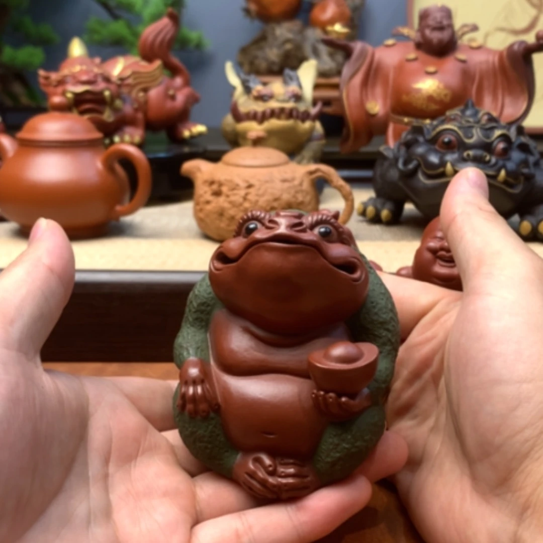 【闪购商品】紫砂茶宠紫砂壶手工