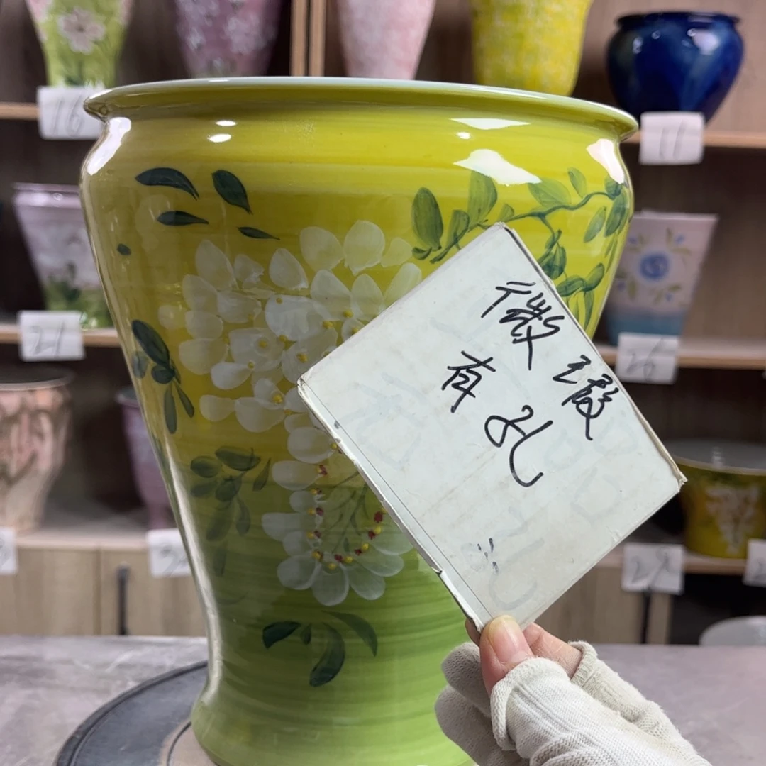 景德镇陶瓷花盆花盆