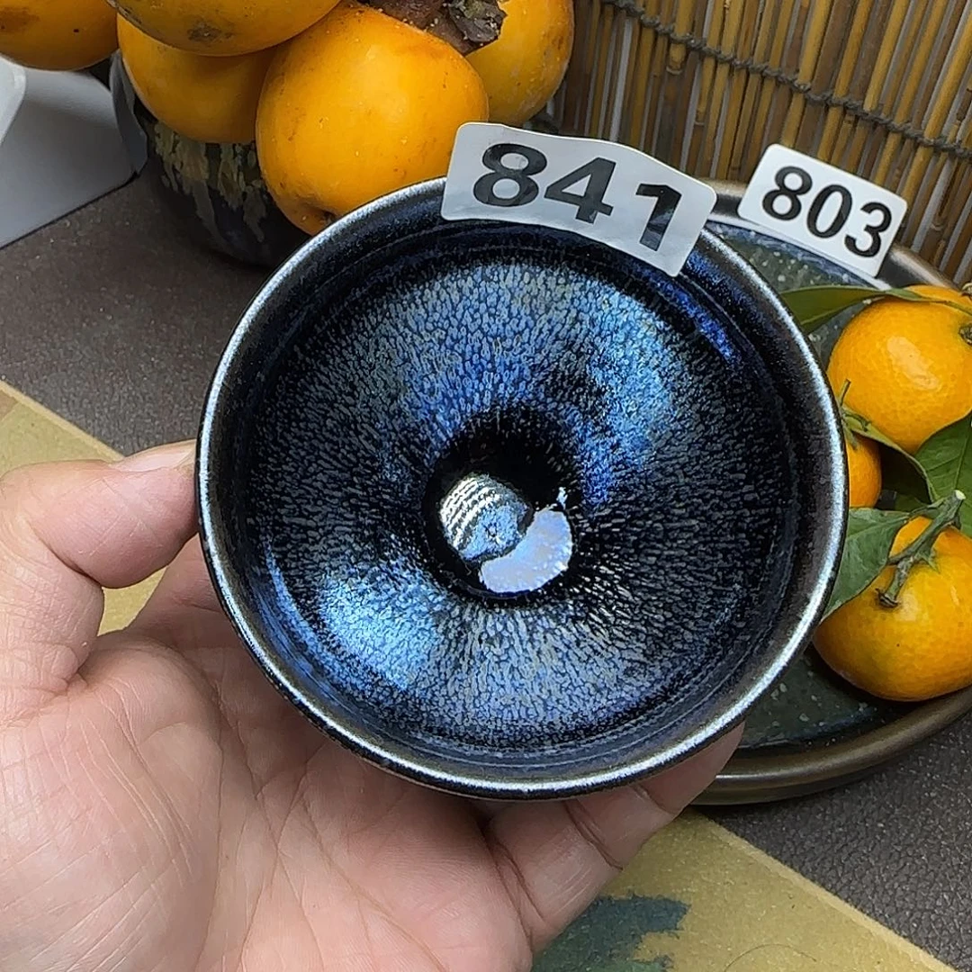 茶盏建盏杯主人杯龙窑柴烧