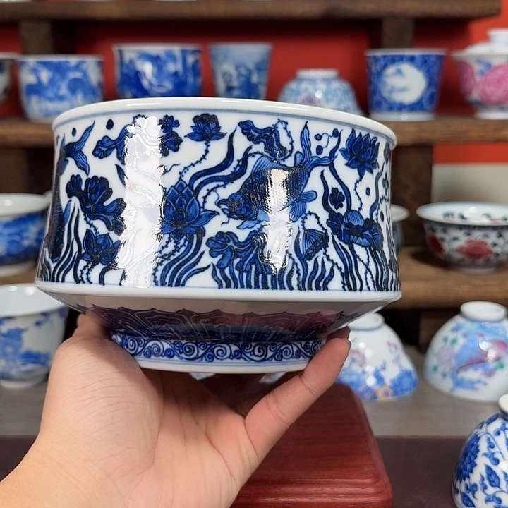 杯助***助现代景德镇陶瓷杯