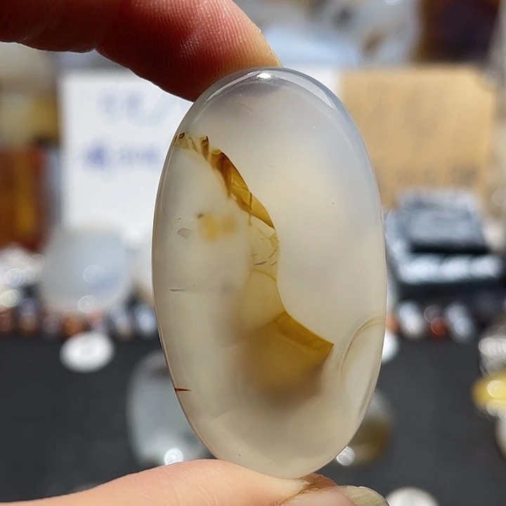 玛瑙/玉髓未镶嵌吊坠(不含链)