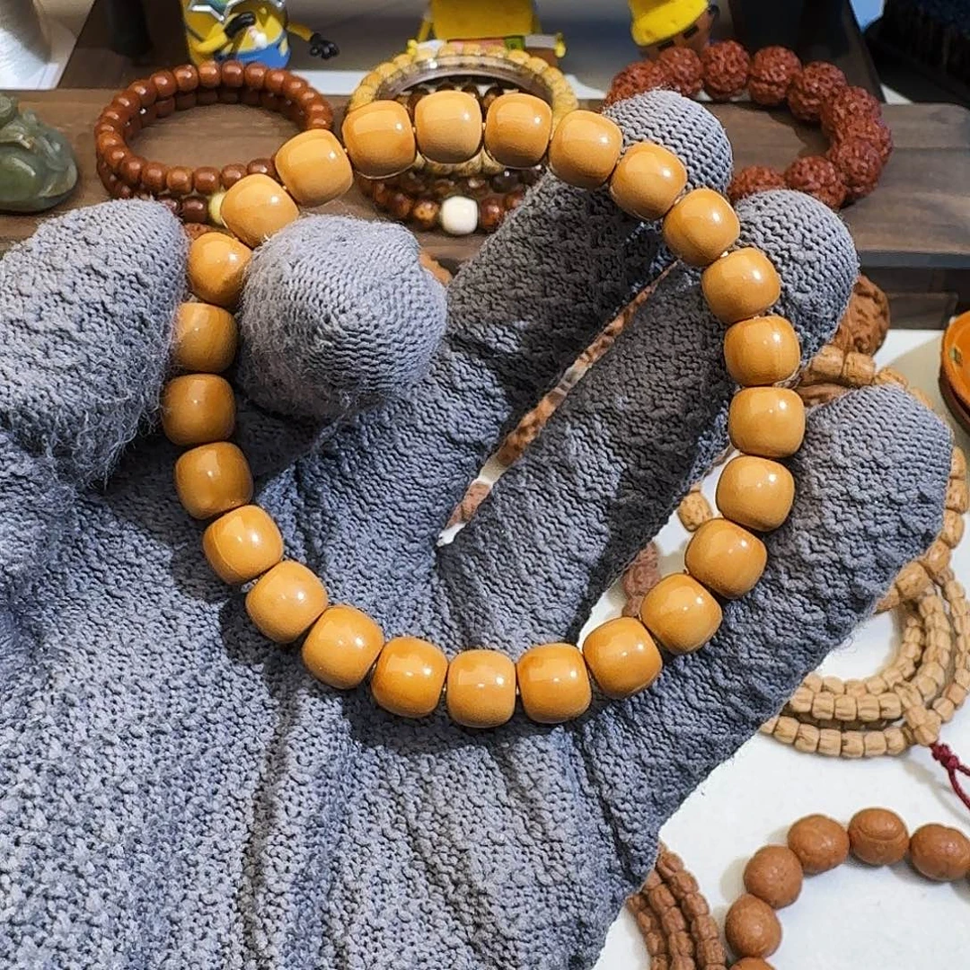 誓***鸦猴头核桃手串猴头老型14号