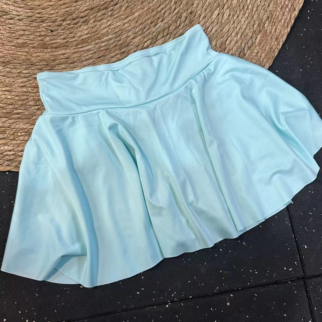 夏季新款~高腰显瘦网球运动裙女百搭休闲半身裙（10D)