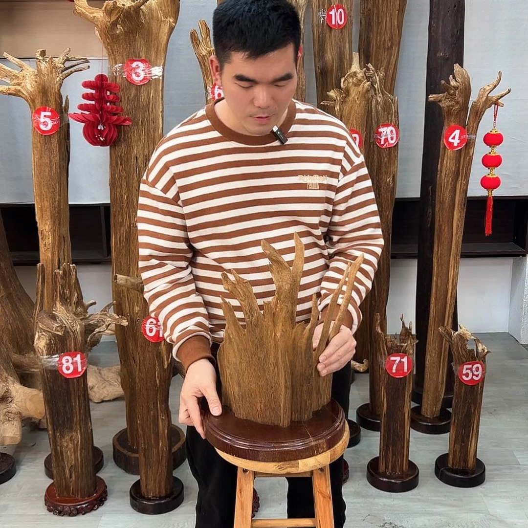 沉香摆件小*猪海南沉香摆件