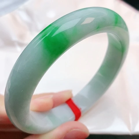 未镶嵌手镯翡翠57圈口882939