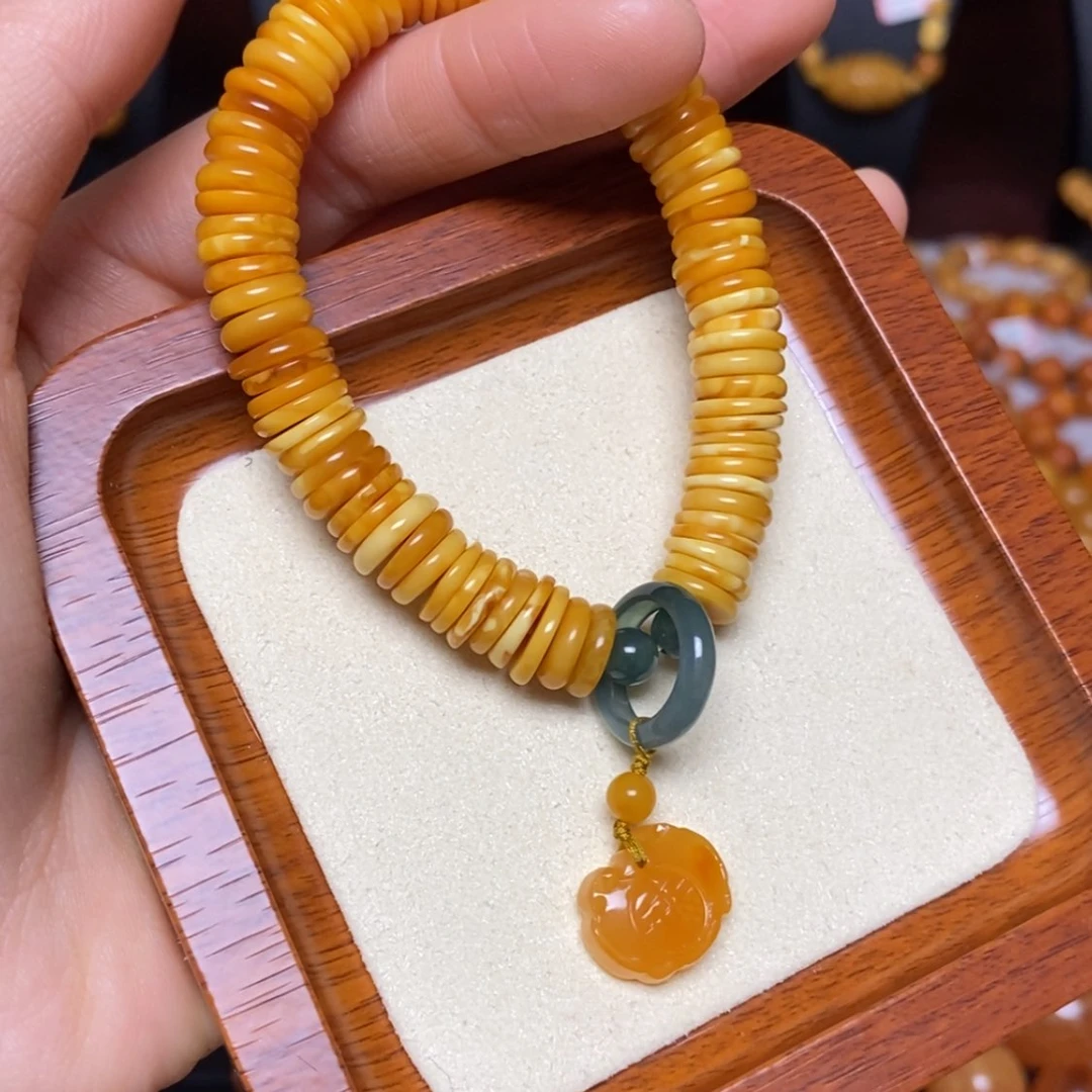 【闪购商品】未镶嵌蜜蜡手链手串