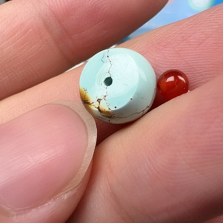 南红玛瑙未镶嵌配饰卡10.2