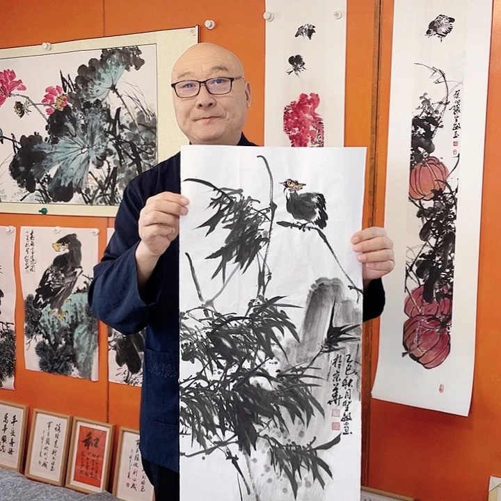 国画张圣敏先生纯手绘作品