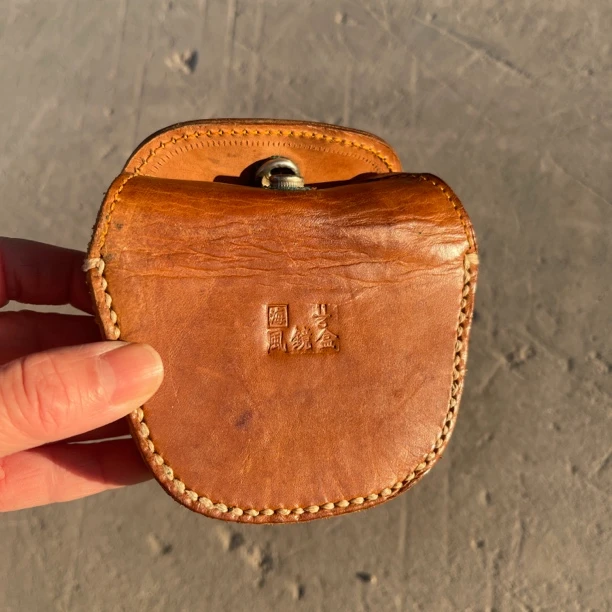 复古真皮海款小皮盒