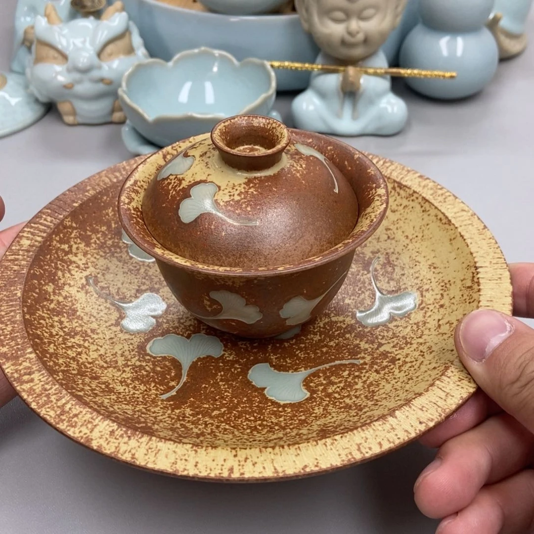 瓷茶叶末釉将老师作品