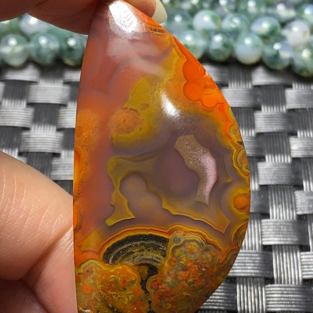 玛瑙/玉髓颈饰未镶嵌一****5