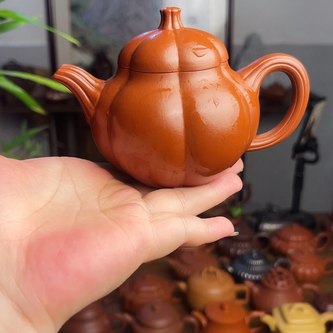 6***！壶紫砂原矿筋纹壶微瑕
