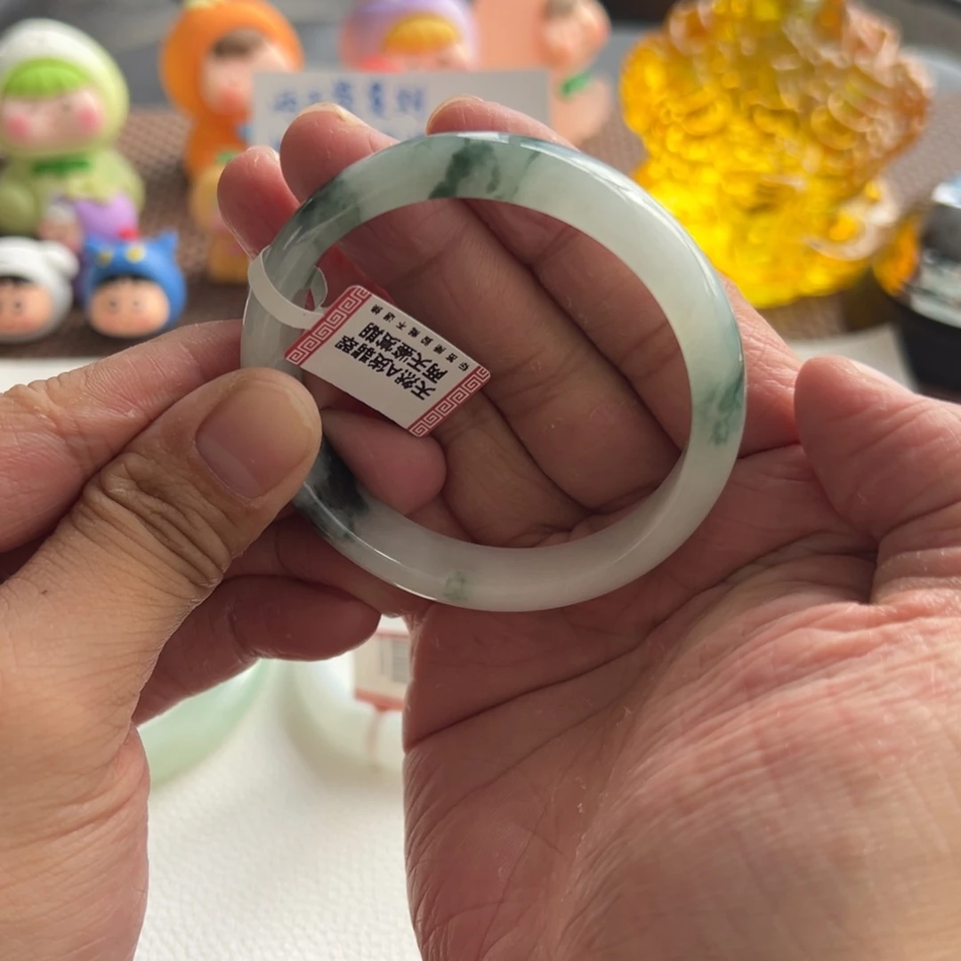 翡翠未镶嵌手镯24号 54.1