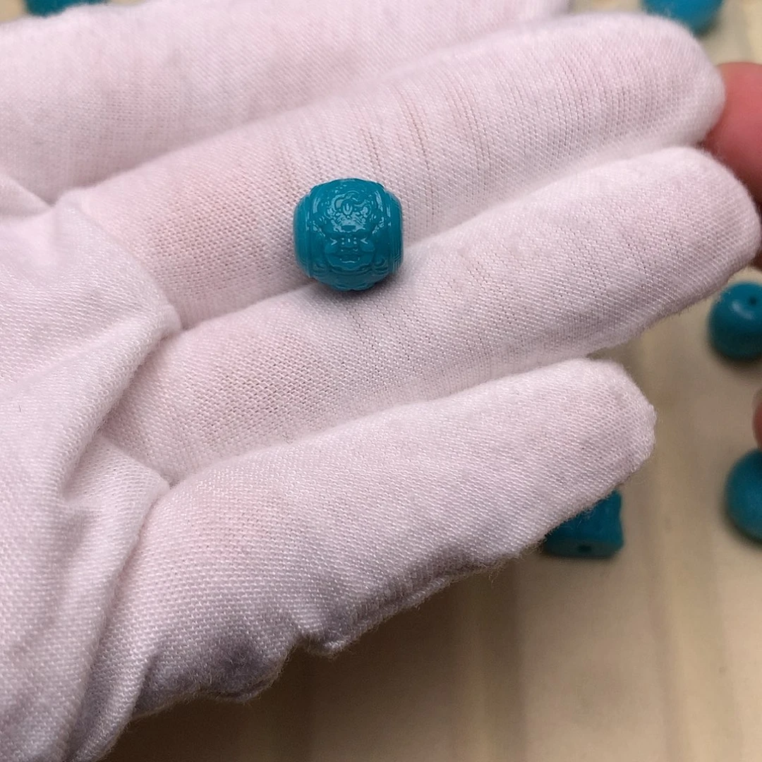 绿松石未镶嵌绿松石黄财10.3