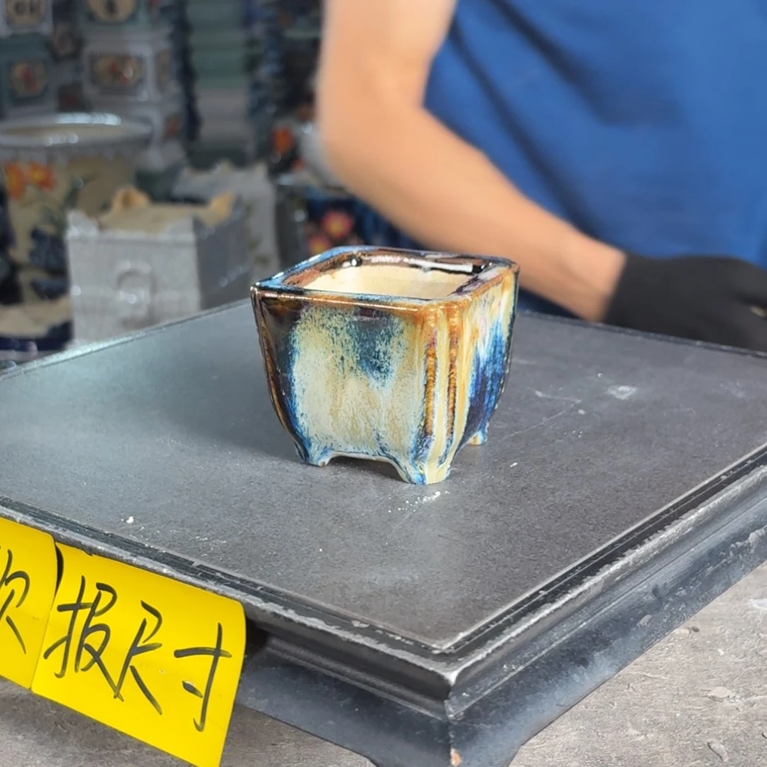 一风堂石湾花盆 内5*5