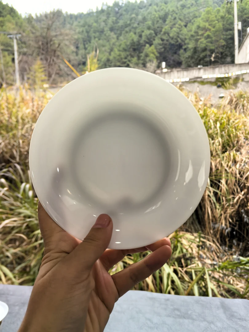 纯白超薄胎壶承景德家用简约