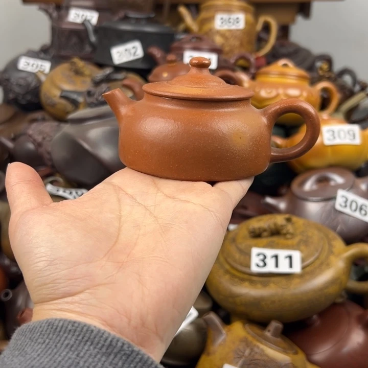 茶壶紫砂紫砂花泥