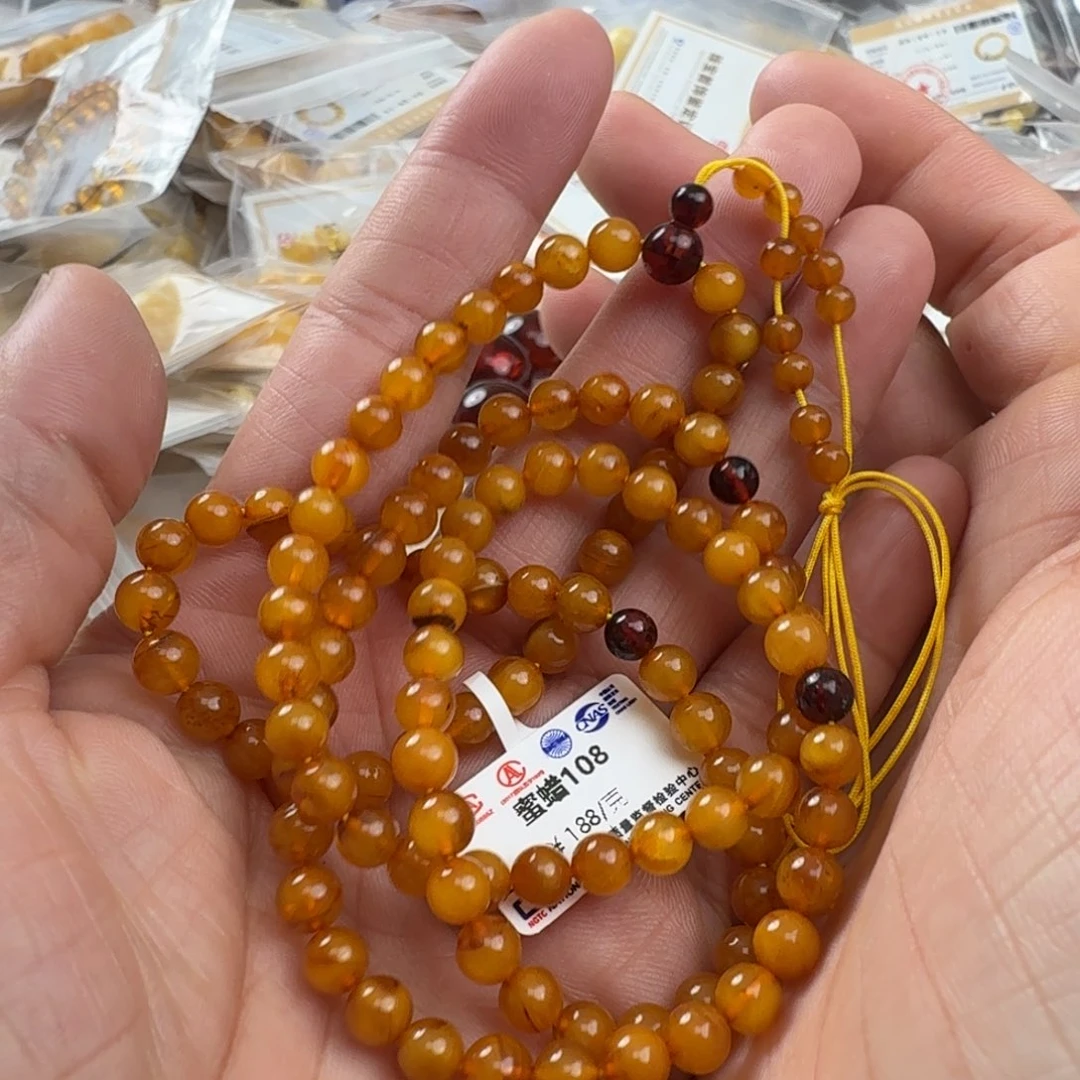 琥珀未镶嵌珠宝奇石