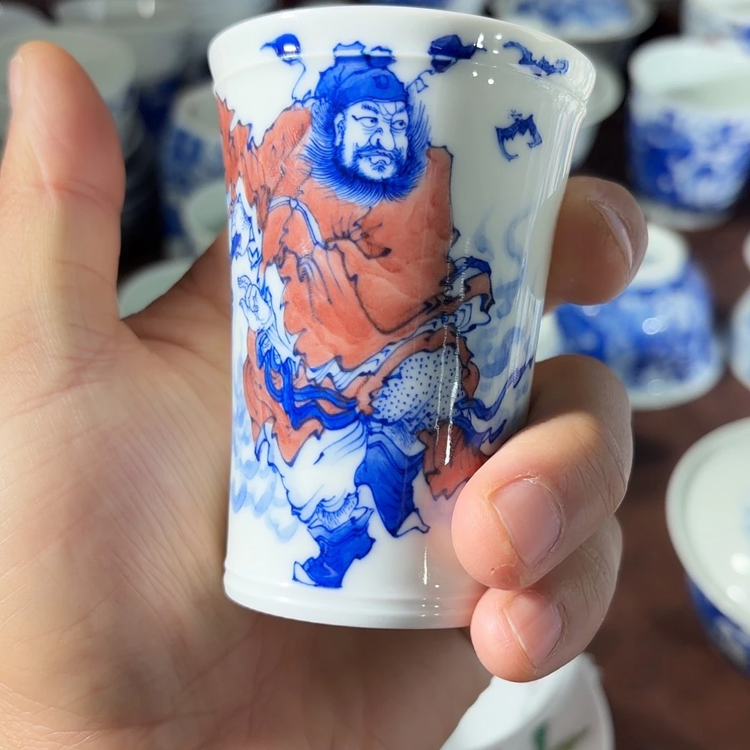 淡***风陶手工绘画陶画的