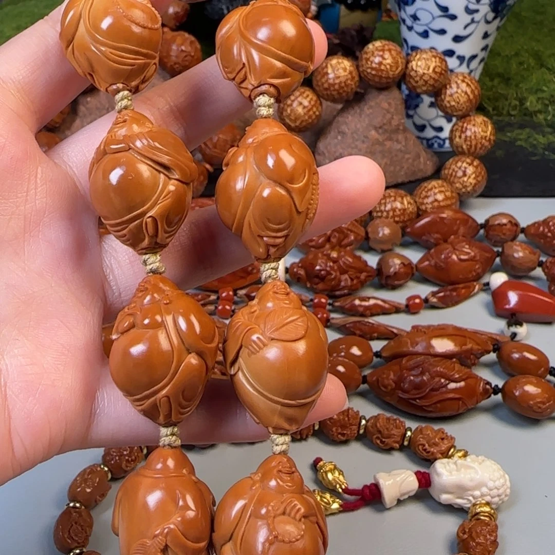 橄榄核手串/手链21弥勒手持