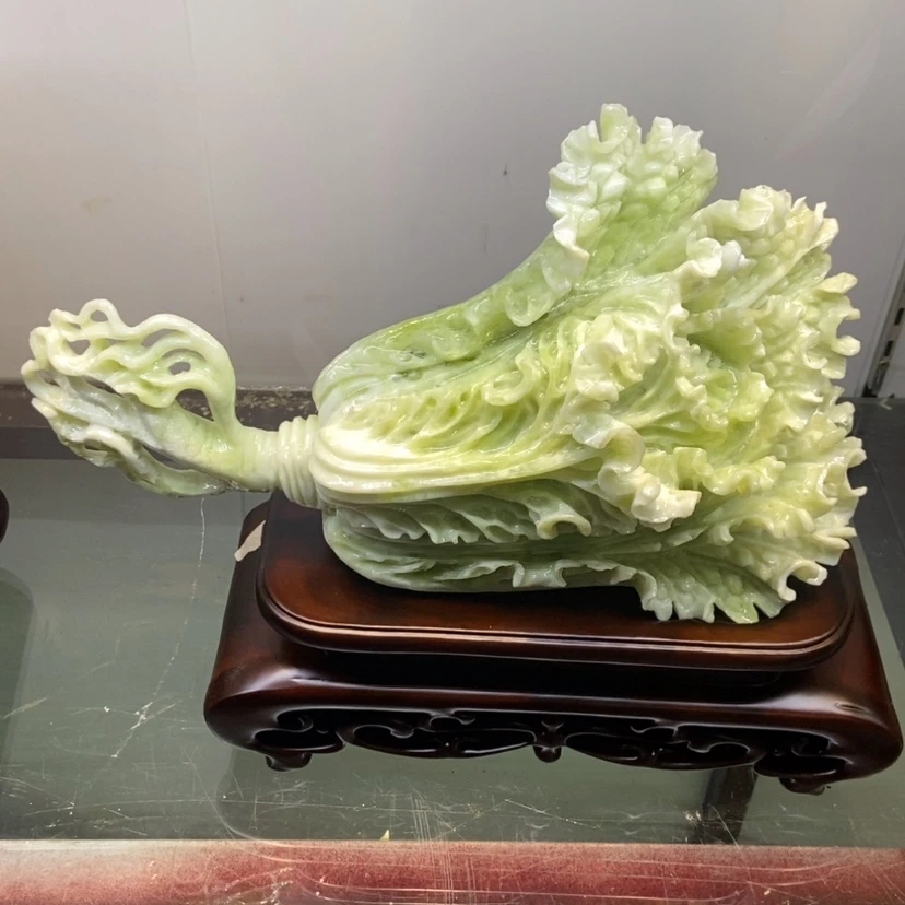 【闪购商品】未镶嵌蛇纹石玉（覆膜）珠宝奇石